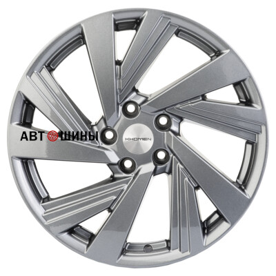 Khomen Wheels KHW1801 (Kodiaq/Tiguan) 7.5x18/5x112 ET43 D57.1 Gray