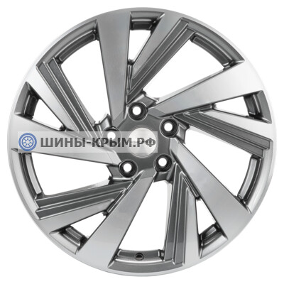 Khomen Wheels KHW1801 (Optima/Seltos) 7.5x18/5x114.3 ET50 D67.1 Gray-FP