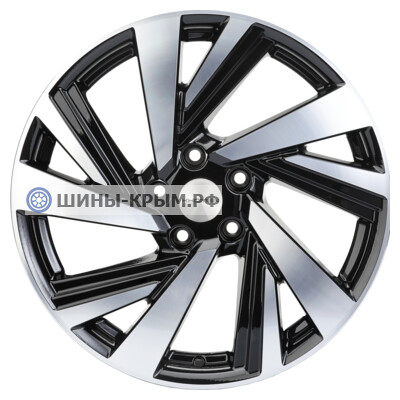 Khomen Wheels KHW1801 (Outlander) 7.5x18/5x114.3 ET38 D67.1 Black-FP