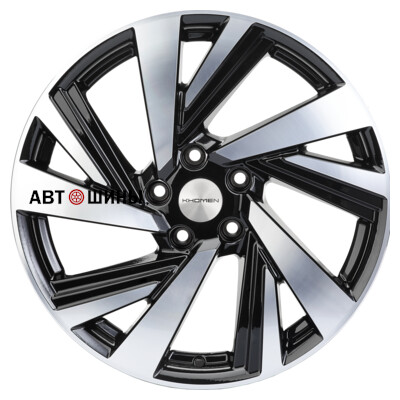 Khomen Wheels KHW1801 (Xceed/CX-3/5) 7.5x18/5x114.3 ET45 D67.1 Black-FP Khomen Wheels KHW1801 (Xceed/CX-3/5) 7.5x18/5x114.3 ET45 D67.1 Black-FP