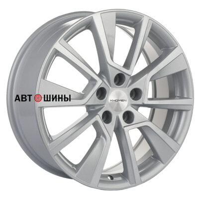 Khomen Wheels KHW1802 (Changan/Geely/Lexus/Suzuki/Toyota) 7x18/5x114.3 ET45 D60.1 F-Silver-FP