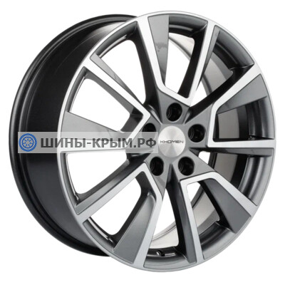 Khomen Wheels KHW1802 (Chery Tiggo) 7x18/5x108 ET40 D60.1 Gray-FP