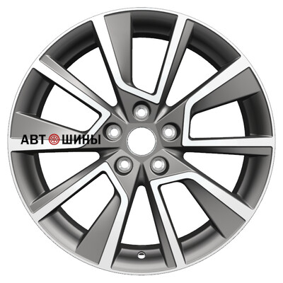 Khomen Wheels KHW1802 (CX-5/Seltos) 7x18/5x114.3 ET50 D67.1 Gray-FP