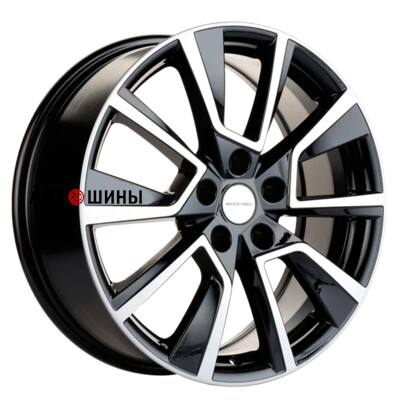 Khomen Wheels KHW1802 (Dargo/Jolion) 7x18/5x114.3 ET37 D66.5 Black