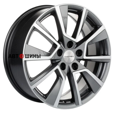 Khomen Wheels KHW1802 (Dargo/Jolion) 7x18/5x114.3 ET37 D66.5 Gray-FP