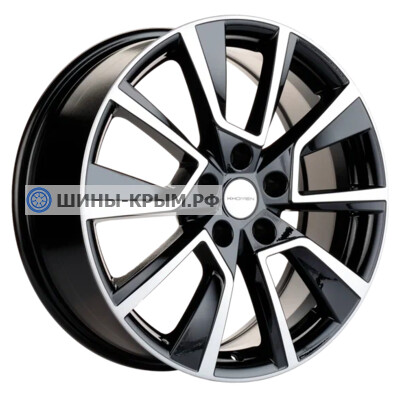 Khomen Wheels KHW1802 (Forester) 7x18/5x114.3 ET48 D56.1 Black-FP
