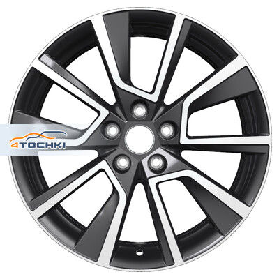 Khomen Wheels KHW1802 (Haval H6) 7x18/5x114.3 ET40 D66.5 Black-FP