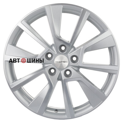 Khomen Wheels KHW1802 (Kodiaq/Tiguan) 7x18/5x112 ET43 D57.1 F-Silver-FP