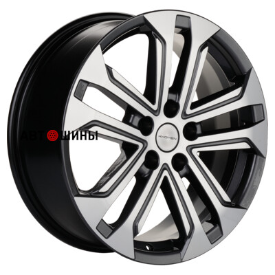 Khomen Wheels KHW1803 (Changan/Geely/Lexus/Suzuki/Toyota) 7x18/5x114.3 ET45 D60.1 Gray-FP