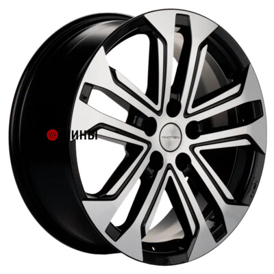 Khomen Wheels KHW1803 (CS35/CS35 Plus) 7x18/5x110 ET50 D63.3 Black-FP