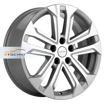 Khomen Wheels KHW1803 (Dargo/Jolion) 7x18/5x114.3 ET37 D66.5 F-Silver-FP