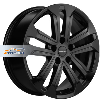 Khomen Wheels KHW1803 (Geely Coolray) 7x18/5x114.3 ET53 D54.1 Black