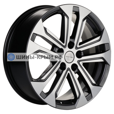 Khomen Wheels KHW1803 (Kodiaq/Tiguan) 7x18/5x112 ET43 D57.1 Gray-FP