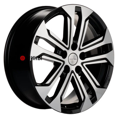 Khomen Wheels KHW1803 (Tugella) 7x18/5x108 ET46 D63.4 Black