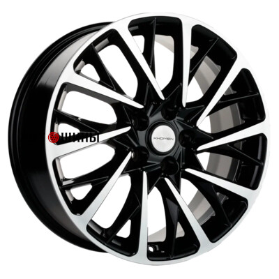 Khomen Wheels KHW1804 (Evolute i-Joy) 7.5x18/5x110 ET40 D67.1 Black-FP