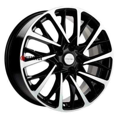 Khomen Wheels KHW1804 (Jac/Москвич 3) 7.5x18/5x108 ET40 D54.1 Black-FP