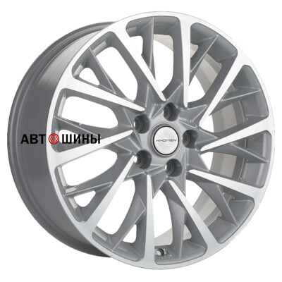 Khomen Wheels KHW1804 (Kodiaq/Tiguan) 7.5x18/5x112 ET43 D57.1 F-Silver-FP