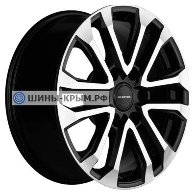 Khomen Wheels KHW1805 (Fortuner/Hilux) 7.5x18/6x139.7 ET30 D106.1 Black-FP
