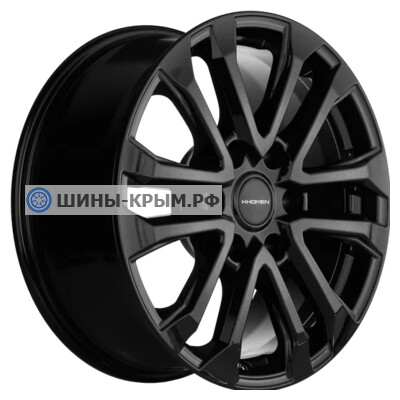 Khomen Wheels KHW1805 (Fortuner/Hilux) 7.5x18/6x139.7 ET30 D106.1 Black