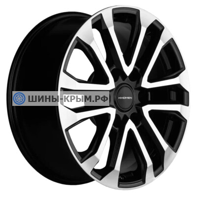 Khomen Wheels KHW1805 (Great Wall POER) 7.5x18/6x139.7 ET42 D100.1 Black-FP Khomen Wheels KHW1805 (Great Wall POER) 7.5x18/6x139.7 ET42 D100.1 Black-FP