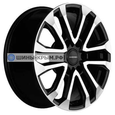 Khomen Wheels KHW1805 (LC Prado) 7.5x18/6x139.7 ET25 D106.1 Black-FP Khomen Wheels KHW1805 (LC Prado) 7.5x18/6x139.7 ET25 D106.1 Black-FP