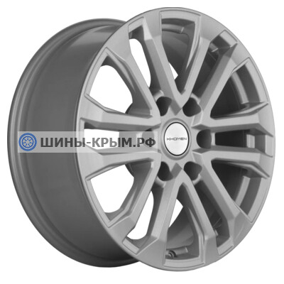 Khomen Wheels KHW1805 (LC Prado) 7.5x18/6x139.7 ET25 D106.1 F-Silver