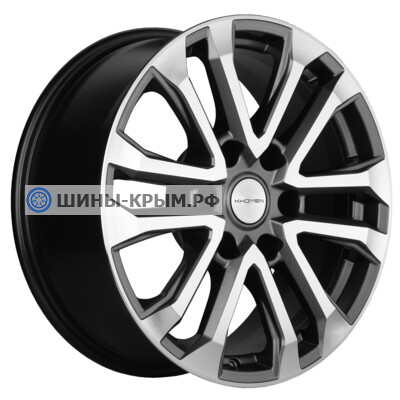 Khomen Wheels KHW1805 (Lexus GX) 7.5x18/6x139.7 ET20 D106.1 Black-FP