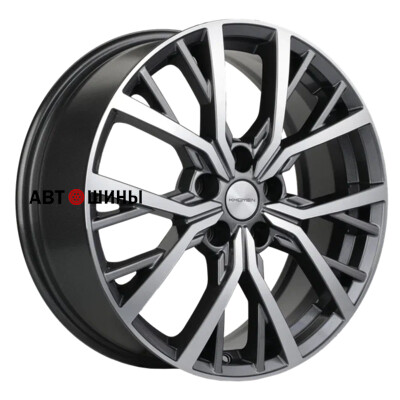 Khomen Wheels KHW1806 (Changan/Geely/Lexus/Suzuki/Toyota) 7x18/5x114.3 ET45 D60.1 Gray-FP