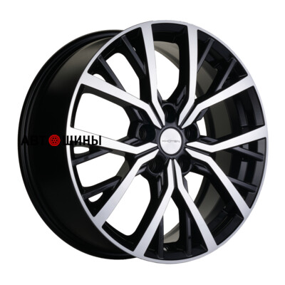 Khomen Wheels KHW1806 (Kodiaq/Tiguan) 7x18/5x112 ET43 D57.1 Black Khomen Wheels KHW1806 (Kodiaq/Tiguan) 7x18/5x112 ET43 D57.1 Black
