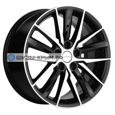 Khomen Wheels KHW1807 (A6/Q5) 8x18/5x112 ET39 D66.6 Black-FP Khomen Wheels KHW1807 (A6/Q5) 8x18/5x112 ET39 D66.6 Black-FP