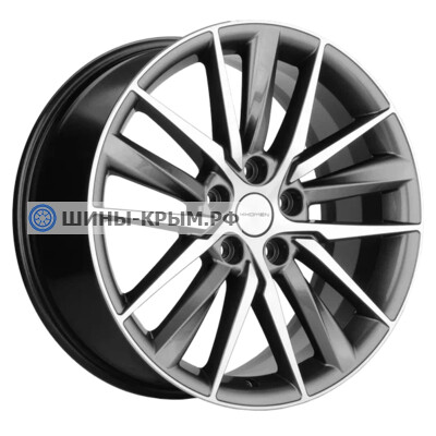 Khomen Wheels KHW1807 (A6/Q5) 8x18/5x112 ET39 D66.6 Gray-FP Khomen Wheels KHW1807 (A6/Q5) 8x18/5x112 ET39 D66.6 Gray-FP
