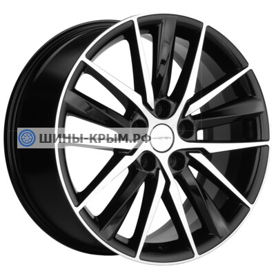 Khomen Wheels KHW1807 (Camry NEW) 8x18/5x114.3 ET50 D60.1 Black-FP