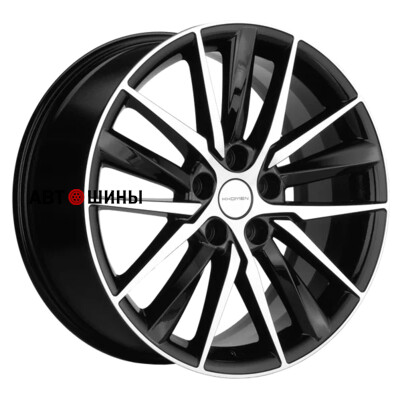 Khomen Wheels KHW1807 (Geely Coolray) 8x18/5x114.3 ET53 D54.1 Black