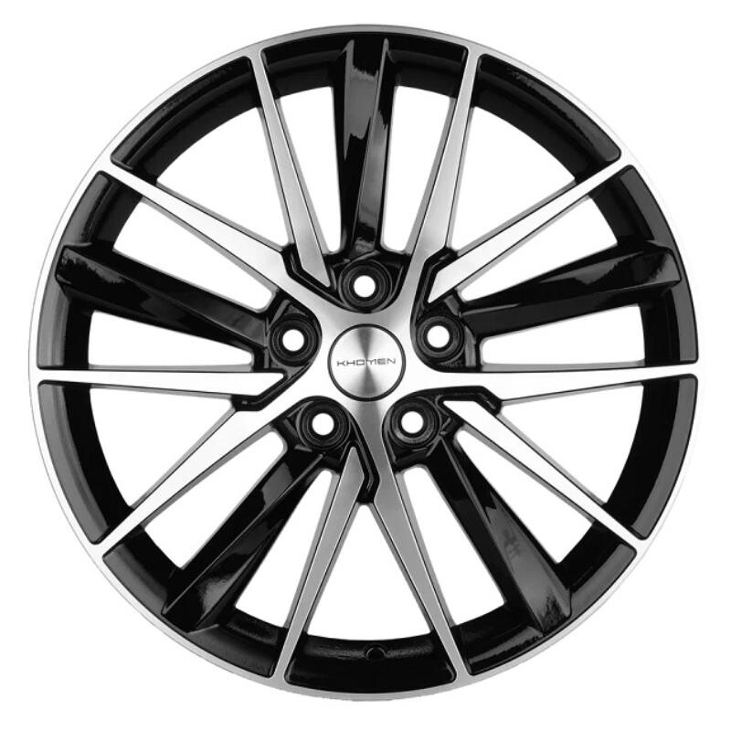 Khomen Wheels KHW1807 8x18/5x114.3 ET50 D60.1 Black-FP