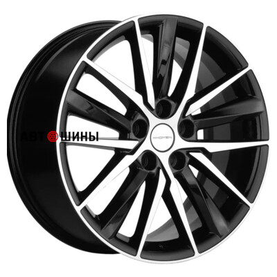 Khomen Wheels KHW1807 (Tugella/Jaguar XF/F-Pace) 8x18/5x108 ET46 D63.4 Black
