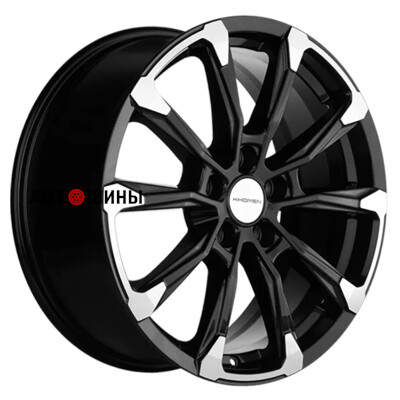 Khomen Wheels KHW1808 (Evolute i-Joy) 7.5x18/5x110 ET40 D67.1 Black-FP Khomen Wheels KHW1808 (Evolute i-Joy) 7.5x18/5x110 ET40 D67.1 Black-FP