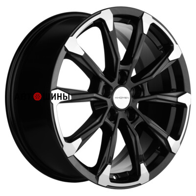 Khomen Wheels KHW1808 (Geely Atlas/Atlas Pro/Lifan Myway) 7.5x18/5x114.3 ET45 D60.1 Black