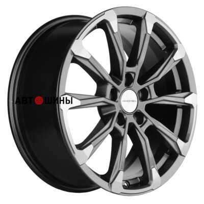 Khomen Wheels KHW1808 (Geely Coolray) 7.5x18/5x114.3 ET50 D54.1 Gray-FP