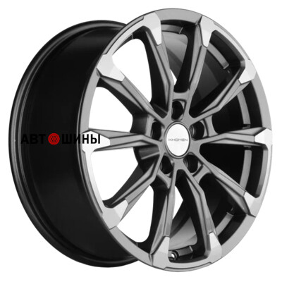 Khomen Wheels KHW1808 (Jac/Москвич 3) 7.5x18/5x108 ET40 D54.1 Black