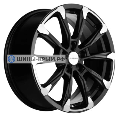 Khomen Wheels KHW1808 (Murano) 7.5x18/5x114.3 ET50 D66.1 Black-FP Khomen Wheels KHW1808 (Murano) 7.5x18/5x114.3 ET50 D66.1 Black-FP