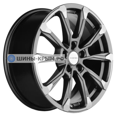 Khomen Wheels KHW1808 (Outlander) 7.5x18/5x114.3 ET38 D67.1 Gray-FP Khomen Wheels KHW1808 (Outlander) 7.5x18/5x114.3 ET38 D67.1 Gray-FP