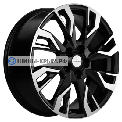 Khomen Wheels KHW1809 (CS75 Plus) 7x18/5x110 ET35 D67.1 Black-FP Khomen Wheels KHW1809 (CS75 Plus) 7x18/5x110 ET35 D67.1 Black-FP