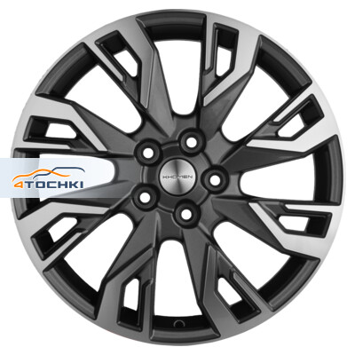 Khomen Wheels KHW1809 (Dongfeng 580/DFSK 500) 7x18/5x110 ET35 D67.1 Gray-FP
