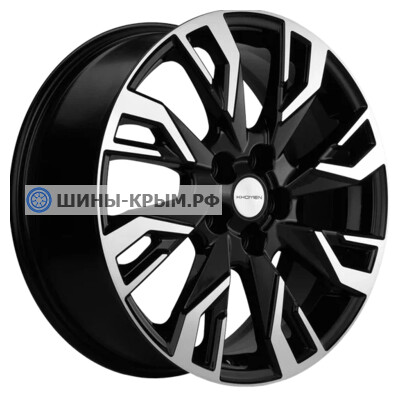 Khomen Wheels KHW1809 (Outlander) 7x18/5x114.3 ET38 D67.1 Black-FP