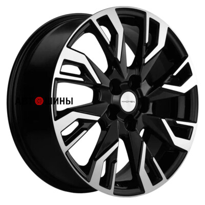 Khomen Wheels KHW1809 (Teana/X-trail) 7x18/5x114.3 ET45 D66.1 Black-FP