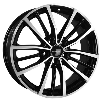 Khomen Wheels KHW1812 (Geely Coolray) 7x18/5x114.3 ET53 D54.1 Black-FP