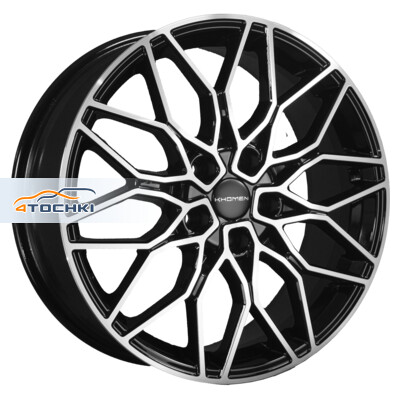 Khomen Wheels KHW1813 (Teana/X-trail/Juke) 7x18/5x114.3 ET45 D66.1 Black-FP