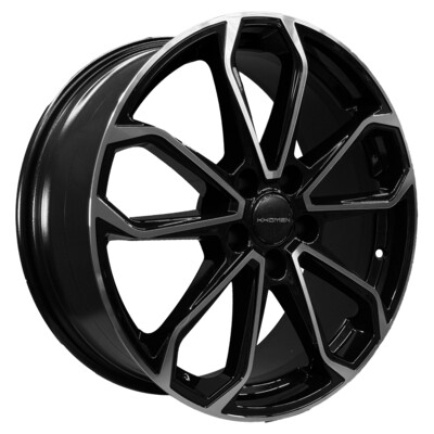Khomen Wheels KHW1816 (Changan/Geely/Lexus/Suzuki/Toyota) 7x18/5x114.3 ET35 D60.1 Black