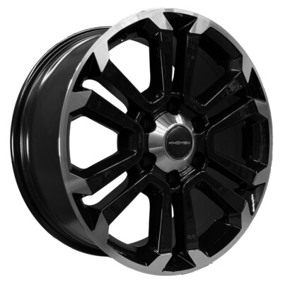 Khomen Wheels KHW1817 (Haval H9) 7.5x18/6x139.7 ET42 D75.1 Black-FP