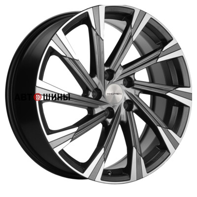 Khomen Wheels KHW1901 (Exeed VX/TXL/LX) 7.5x19/5x108 ET36 D65.1 Black matt
